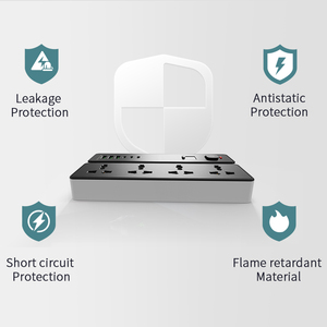 NS-4806 công nghiệp USB Type-C Power Strip 4 thời gian mở rộng ổ cắm quá tải chuyển đổi phổ Ổ cắm hot sản phẩm nhà cung cấp - Product Image 5