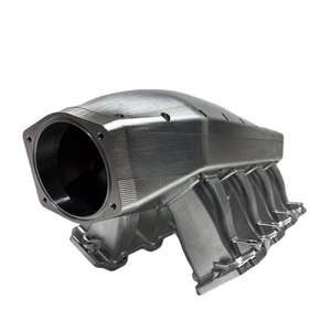 Алюминиевые детали для обработки с ЧПУ, детали для гоночных деталей, алюминиевая заготовка на заказ GM LS7, двигатель, собор 102 мм, впускной коллектор - Product Image 5