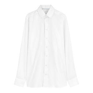 Herren Classic Solid <span class=keywords><strong>White</strong></span> <span class=keywords><strong>Dress</strong></span> Shirts Langarm Formale Büroarbeit Shirts Kragen für Sommer Casual Wear T-<span class=keywords><strong>Shirt</strong></span> - Product Image 5