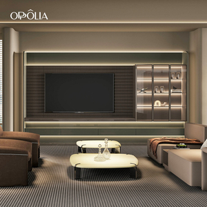 Premi di Design OPPOLIA MUSE 2025: Design di <span class=keywords><strong>Cucina</strong></span> Modulare Open-concept con Isola e Lavello, <span class=keywords><strong>Mobili</strong></span> da <span class=keywords><strong>Cucina</strong></span> Moderni in Compensato CARB Verniciato - Product Image 6