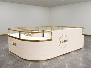 Exhibidor de Joyería Multifuncional, Mostrador de Vidrio Personalizado, Vitrina para Joyería, Diseño Completo de Tienda, Servicio Integral - Product Image 4