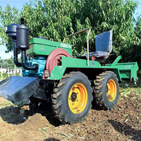 Envío Gratis: Mini Tractor Agrícola de 50 HP 4WD con Bomba y Caja de Cambios - Equipo Agrícola Multifuncional