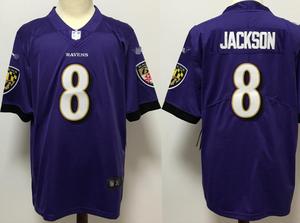 Áo đấu bóng bầu dục Mỹ thiết kế mùa giải mới 2024/25, áo đấu Baltimore Ravens Lamar Jackson - Product Image 2