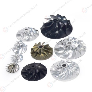 5 Axis CNC Machining Manufacturing Service High Precision Turbo Compressor <strong>Wheel</strong> Impeller - Product Image 4