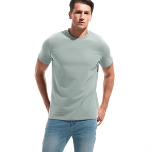 T-shirts pour hommes décontractés et élégants à coupe classique - Tissu tricoté de qualité supérieure, design imprimé, anti-rides et respirant, doux et confortable - Product Image 3