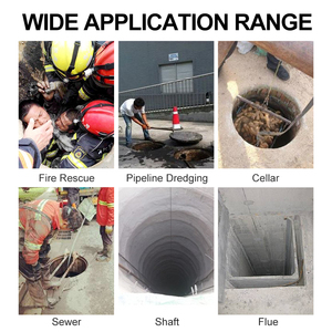 ขาตั้งสามขาสำหรับกู้ภัย ผลิตจากอลูมิเนียมอัลลอยด์ รับน้ำหนักได้ 150 กก. สำหรับการดับเพลิงในสนามบิน - Product Image 6