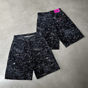 Custom Vintage Jorts Men Streetwear Washed Denim <strong>Shorts</strong> Men Designer Full <strong>All</strong> Over Printing Jeans <strong>Shorts</strong> - Product Image 4