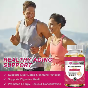 Hochwertige Glutathion-Antioxidans-Kapseln zur Hautaufhellung und Immununterstützung Veganes Nahrungsergänzungsmittel Maßgeschneiderte Formel-Service - Product Image 2