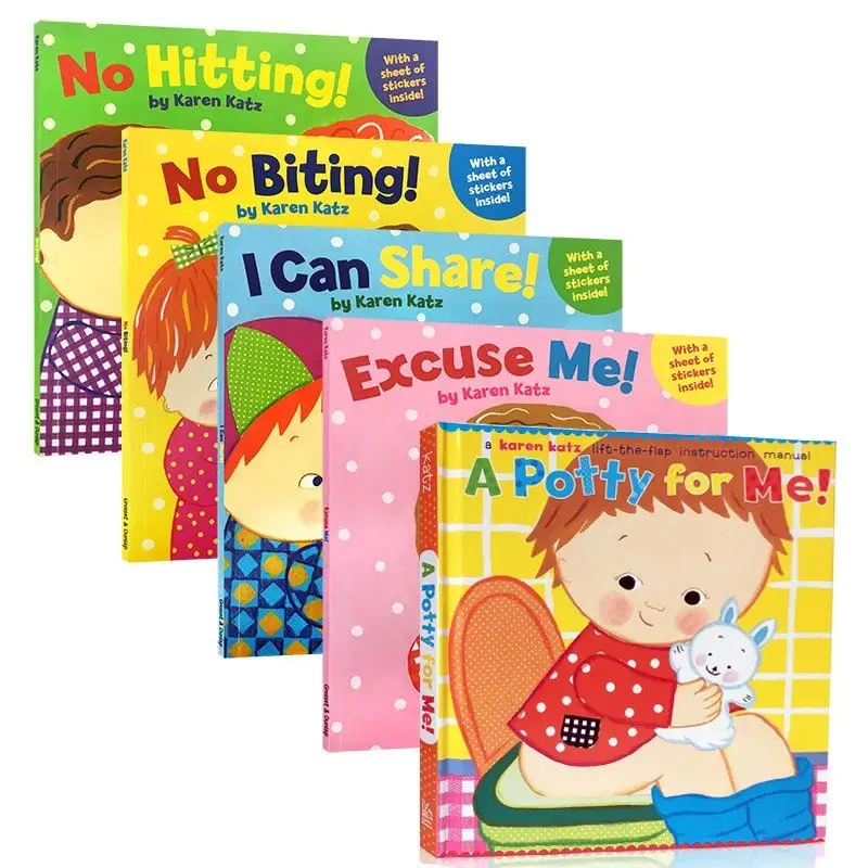 Hoge Kwaliteit Nieuwe Karton Afdrukken Milieuvriendelijke Custom Gedrukt Kinderen Board Boek Afdrukken Op Vraag