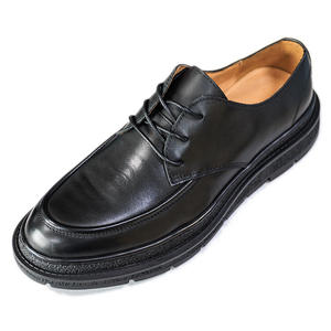 รองเท้าหนังแท้สไตล์เรโทรแบบอังกฤษสำหรับผู้ชาย รุ่นเกาหลี ทันสมัย ระบายอากาศได้ดี สวมใส่ง่าย น้ำหนักเบา นุ่มสบาย เหมาะสำหรับฤดูใบไม้ร่วง - Product Image 5