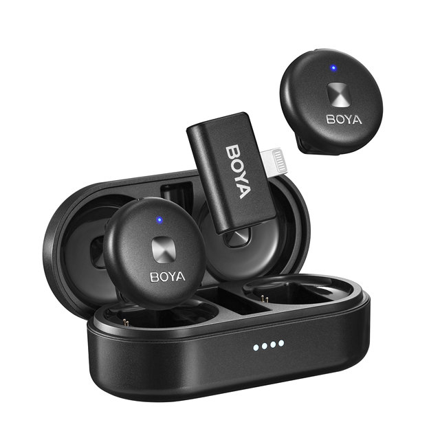 O-mic BOYA Wireless Lavalier Microphone for iPhone Vlogging