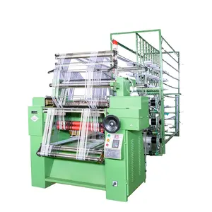 GINYI GND-762/B8 Model High Speed Automatic Computerized Flat Crochet loom Lace Knitting Making Machine For Elastic Band Tape