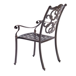 Per il tempo libero di lusso mobili da <span class=keywords><strong>giardino</strong></span> esterno in alluminio da <span class=keywords><strong>giardino</strong></span> <span class=keywords><strong>Set</strong></span> di 2 sedie - Product Image 4