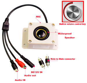 Ngoài Trời CCTV Security Monitor Tần Số Đầy Đủ <span class=keywords><strong>Microphone</strong></span> & Loa Tất Cả Trong Một Không Thấm Nước - Product Image 4