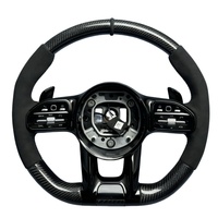 Volant en cuir suédé et fibre de carbone en promotion pour Mercedes Benz C63 AMG W205 W222 Mercedes AMG GT Accessoires auto
