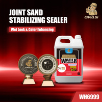 GRASi Stop-Eau Revêtement de Sable Moderne Effet Mouillé Permanent – Nano Liquide Durable Blocage Profond de l'Humidité Haute Brillance Rétention d'Eau