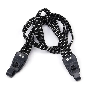 Cuerda para equipaje de bicicleta, accesorios para bolsa de bicicleta de montaña, correas elásticas para portaequipajes, cinturón de goma elástico, hebilla, cinturón de cuerda con <span class=keywords><strong>gancho</strong></span> - Product Image 2