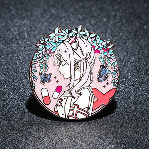 Mềm Men Cho Trung Quốc Thủ Công Mỹ Nghệ Khắc Thương Hiệu Logo Tùy Chỉnh Kim Loại Tấm Ve Áo Pin Huy Hiệu - Product Image 3