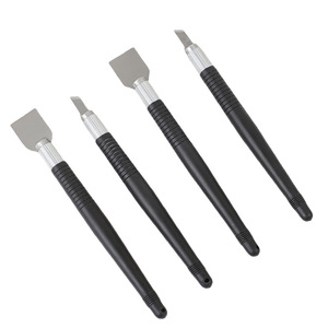 Stainless Steel Spatula Set 10mm Diameter Flat Blade For Adhesive Removal Tin Scraping Repairing And Prying Tool - Product Image 1