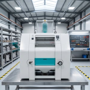 Moulin à <span class=keywords><strong>farine</strong></span> et à posho multifonctionnel motorisé Zhongpei, pour maïs et petites graines, haute capacité, 380V, garantie 1 an - Product Image 6