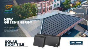 Panel de Energía Solar de 95W Directamente de Fábrica, Módulos Solares Fotovoltaicos, Teja Solar Monocristalina - Product Image 3