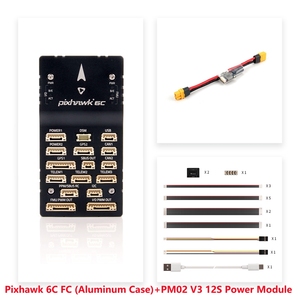 Controlador de vuelo de circuito de Dron Holybro Pixhawk 6C con soporte de caja de aluminio PM02/PM06/PM07 módulo de potencia M9N/M10 módulo <span class=keywords><strong>GPS</strong></span> - Product Image 5