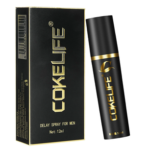 CokeLife 12ml Aceite Sexual Retardante Masculino, a Base de Hierbas Orgánicas, de Acción Rápida y Duradera, para Retrasar la Eyaculación en Parejas, Sin Aditivos - Product Image 1