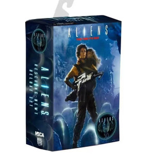 NECA Alien 2 Ellen Ripley Tía y Niña <span class=keywords><strong>Pequeña</strong></span> Set Doble Figura de Acción de PVC y Juguete de Dibujos Animados Altura Total 7 Pulgadas - Product Image 1