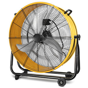 Ventilador Industrial Portátil de Tambor con Motor de Cobre de Alta Presión Eléctrico, Resistente, con Ruedas y 3 Velocidades - Product Image 3