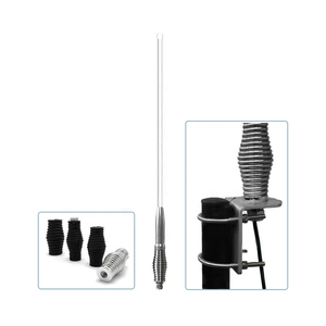 Antenne mobile 4G 6,5 dBi VHF/UHF double bande, antenne de communication en fibre de verre à ressort - Product Image 1