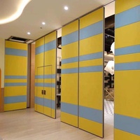 Cloisons acoustiques modernes en métal, mobiles et pliables, pour salles de conférence, gymnases, restaurants, écoles et villas, isolation acoustique élevée