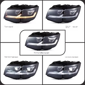 ไฟหน้า LED Vland สำหรับ <span class=keywords><strong>Caravelle</strong></span> T6 และ VW <span class=keywords><strong>California</strong></span> T6 ปี 2015-2018 ชุดติดตั้งเพิ่มเติม 12V 35W - Product Image 3