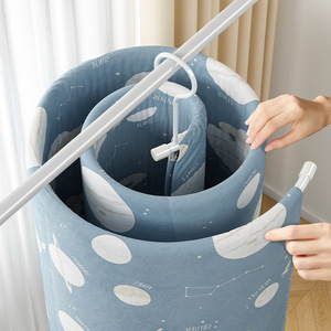 Séchoir à linge en spirale, type crochet rond, pour draps et housses de couette, usage domestique - Product Image 2