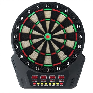 Elektronische Soft-Tip-Dartscheibe mit LED-Anzeige, Intelligente Punktezählung, Trainings- und Wettkampf-Dartboard, Sicherheitsplastik für Kinder B14 - Product Image 4
