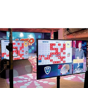 Machine de <span class=keywords><strong>bingo</strong></span> électronique 1-75 avec logiciel de reconnaissance de puce RFID, logiciel de tirage de loterie, boule de puce de <span class=keywords><strong>bingo</strong></span> - pour les joueurs de <span class=keywords><strong>bingo</strong></span> - Product Image 1