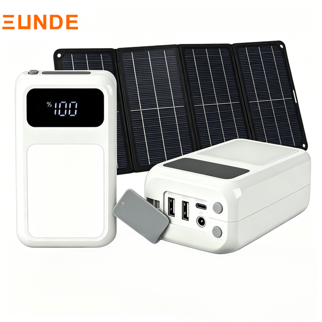4 in 1 Solar Energy Power Bank Waterproof Solar Power Bank Usb Charger 24000mah Battery Mobile Phones Devices 100W