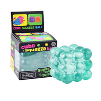 Jouets sensoriels anti-stress en TPR souple en forme de cube rond, nouveaux jouets squishy en forme de cube de maltose pour garçons ou filles, vente en gros