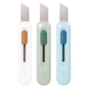 Cuchillo Multiusos Deli con Hoja de Acero Inoxidable de 12 mm, Cortador de Paquetes Portátil para Estudiantes - Product Image 5