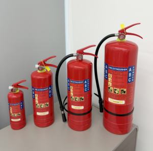 عرض المصنع: طفاية حريق ABC محمولة للسيارات، طفاية حريق بمسحوق جاف مع شهادة CE - Product Image 1