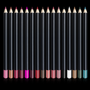 CUSTOM Lip Liners แต่งหน้าเม็ดสีสูง 3 ใน 1 กันน้ำมังสวิรัติ Lip Liner ดินสอฉลากส่วนตัว - Product Image 3