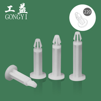 La colonne d'isolation en nylon PA66 convient aux fixations d'outils matériels à 4.8 trous G220-19 de support d'isolation de carte de circuit imprimé