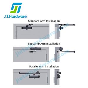 Ferme-<span class=keywords><strong>porte</strong></span> à glissière hydraulique réglable à usage moyen de style américain et europé<span class=keywords><strong>en</strong></span> avec bras coulissant - Product Image 5