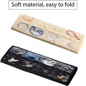 Wholesale Non-woven Fabric Jewelry Hanging Organizer <b>Wall</b> <b>Unit</b> Earring Display Jewelry Hanger Hanging Closet Organizer - Product Image 6