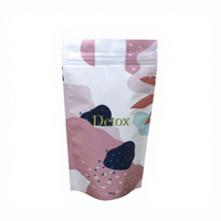 Sacs d'emballage personnalisés en aluminium mat imprimés flexo pour sachets stand-up refermables de qualité alimentaire avec fermeture éclair pour chips et snacks