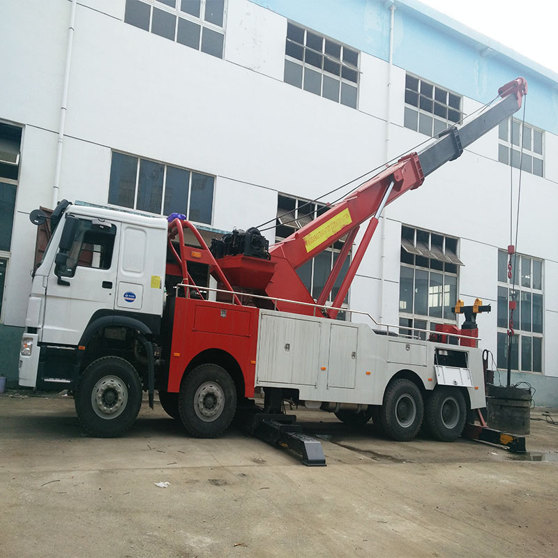 SINOTRUK HOWO 8x4 12 Whees RHD 40T, грузовик для спасательных и спасательных работ