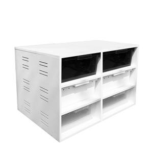 Robuste PVC-Futterbox für Reptilien, 4-Schicht-<span class=keywords><strong>Terrarium</strong></span>, Insekten- und Echsen-Zuchttank mit Schublade, Hygrometer, Heizmatte und Käfig - Product Image 5