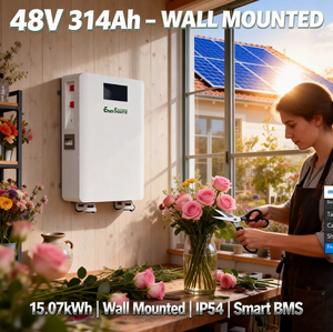 Baterai Lithium 48V 314Ah 15kWh untuk Sistem Penyimpanan Energi, Terpasang di Dinding dengan Roda - Product Image 5