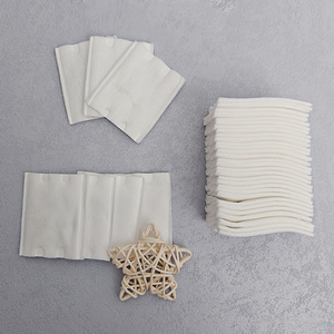 Tampons carrés en <span class=keywords><strong>coton</strong></span> blanc 5cm*6cm, 3 couches épaissies, 500 pièces, outil de beauté pour les soins de la peau et le démaquillage - Product Image 4