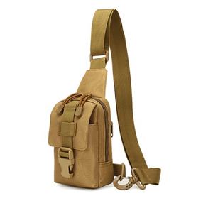 小さな戦術的なショルダースリングバッグ、スポーツチェストバッグEDC電話モールパックサイクリングランギングハイキング用デイパック - Product Image 3