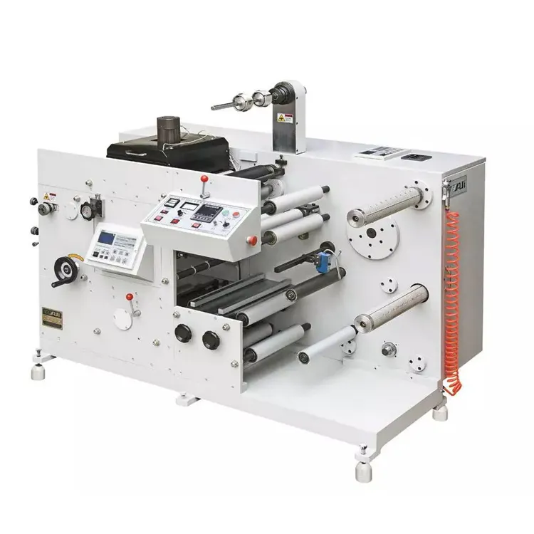 自動シングルカラーフレクソロールトゥロールラベルプリンターステッカー機ラベル印刷機
